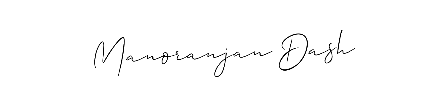 Create a beautiful signature design for name Manoranjan Dash. With this signature (Allison_Script) fonts, you can make a handwritten signature for free. Manoranjan Dash signature style 2 images and pictures png