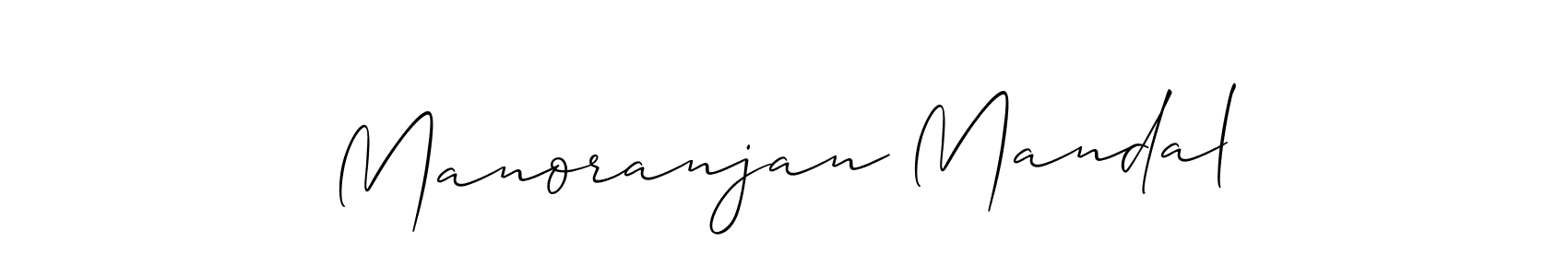 Also You can easily find your signature by using the search form. We will create Manoranjan Mandal name handwritten signature images for you free of cost using Allison_Script sign style. Manoranjan Mandal signature style 2 images and pictures png