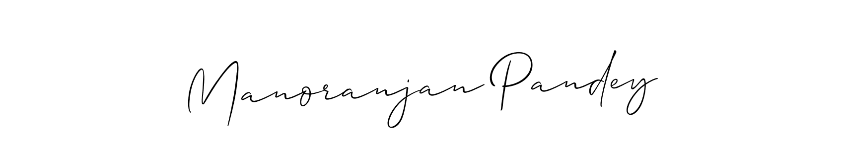 This is the best signature style for the Manoranjan Pandey name. Also you like these signature font (Allison_Script). Mix name signature. Manoranjan Pandey signature style 2 images and pictures png