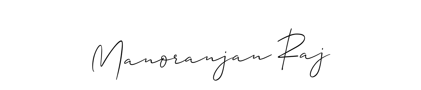 You should practise on your own different ways (Allison_Script) to write your name (Manoranjan Raj) in signature. don't let someone else do it for you. Manoranjan Raj signature style 2 images and pictures png