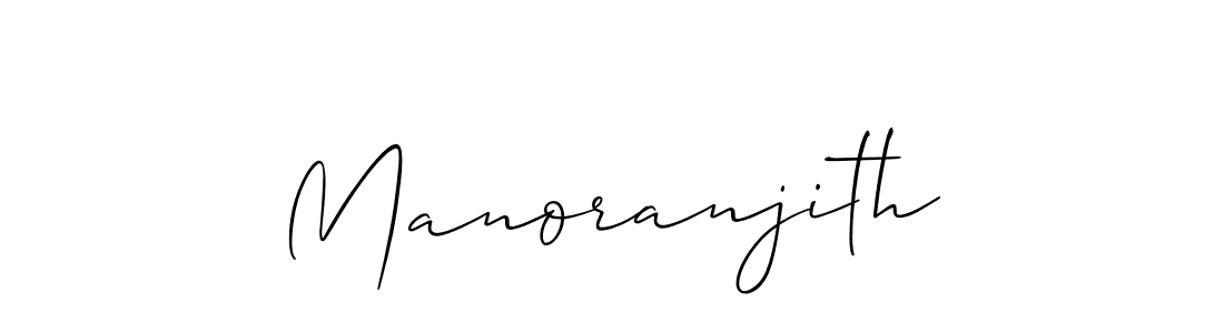 The best way (Allison_Script) to make a short signature is to pick only two or three words in your name. The name Manoranjith include a total of six letters. For converting this name. Manoranjith signature style 2 images and pictures png