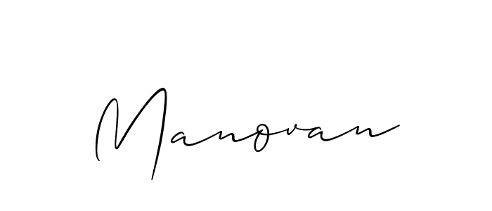 How to Draw Manovan signature style? Allison_Script is a latest design signature styles for name Manovan. Manovan signature style 2 images and pictures png