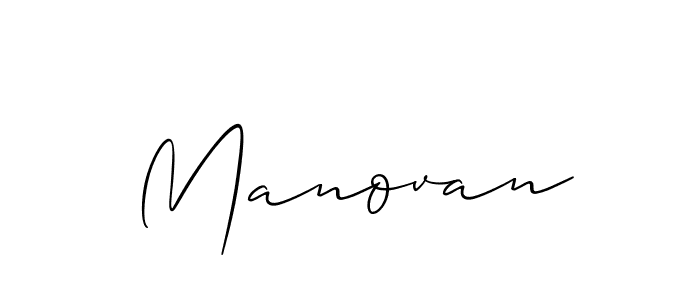 How to Draw Manovan signature style? Allison_Script is a latest design signature styles for name Manovan. Manovan signature style 2 images and pictures png