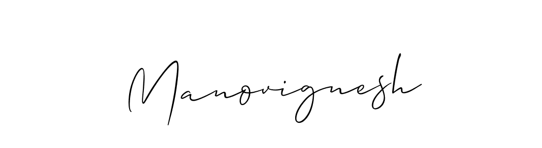 Allison_Script is a professional signature style that is perfect for those who want to add a touch of class to their signature. It is also a great choice for those who want to make their signature more unique. Get Manovignesh name to fancy signature for free. Manovignesh signature style 2 images and pictures png