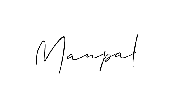 How to Draw Manpal signature style? Allison_Script is a latest design signature styles for name Manpal. Manpal signature style 2 images and pictures png