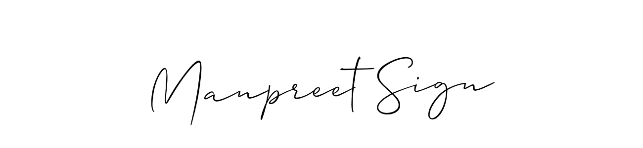 Best and Professional Signature Style for Manpreet Sign. Allison_Script Best Signature Style Collection. Manpreet Sign signature style 2 images and pictures png