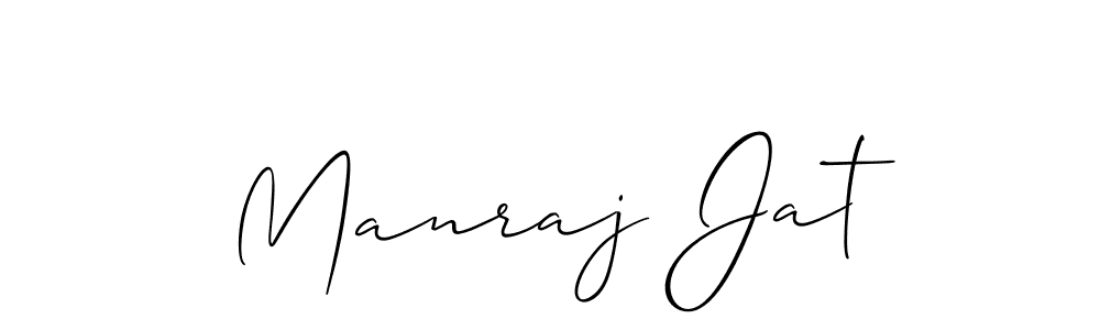It looks lik you need a new signature style for name Manraj Jat. Design unique handwritten (Allison_Script) signature with our free signature maker in just a few clicks. Manraj Jat signature style 2 images and pictures png