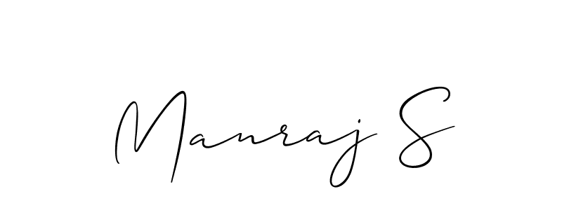 Similarly Allison_Script is the best handwritten signature design. Signature creator online .You can use it as an online autograph creator for name Manraj S. Manraj S signature style 2 images and pictures png