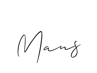 Make a beautiful signature design for name Mans. Use this online signature maker to create a handwritten signature for free. Mans signature style 2 images and pictures png