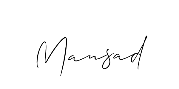 How to Draw Mansad signature style? Allison_Script is a latest design signature styles for name Mansad. Mansad signature style 2 images and pictures png