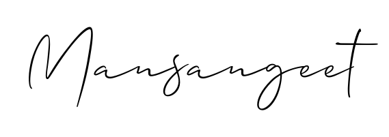 Express your personality with a custom Mansangeet signature crafted with Allison_Script typography. Free transparent PNG download available. Mansangeet signature style 2 images and pictures png