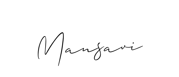 Once you've used our free online signature maker to create your best signature Allison_Script style, it's time to enjoy all of the benefits that Mansavi name signing documents. Mansavi signature style 2 images and pictures png