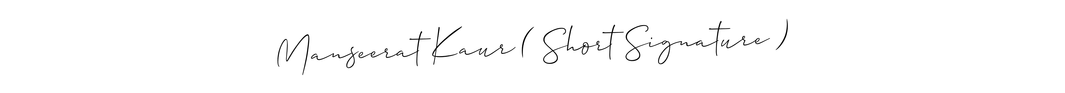 You should practise on your own different ways (Allison_Script) to write your name (Manseerat Kaur ( Short Signature )) in signature. don't let someone else do it for you. Manseerat Kaur ( Short Signature ) signature style 2 images and pictures png