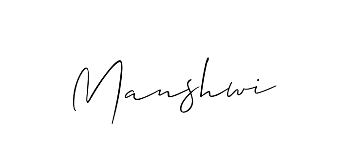 Make a beautiful signature design for name Manshwi. Use this online signature maker to create a handwritten signature for free. Manshwi signature style 2 images and pictures png