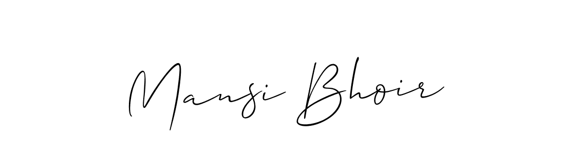 Here are the top 10 professional signature styles for the name Mansi Bhoir. These are the best autograph styles you can use for your name. Mansi Bhoir signature style 2 images and pictures png