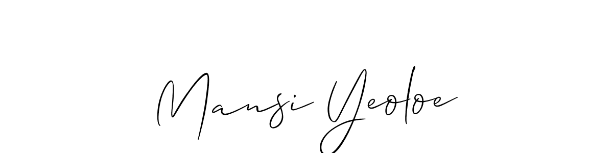 Check out images of Autograph of Mansi Yeoloe name. Actor Mansi Yeoloe Signature Style. Allison_Script is a professional sign style online. Mansi Yeoloe signature style 2 images and pictures png