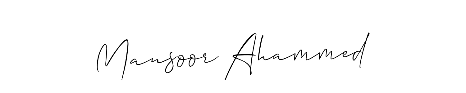 See photos of Mansoor Ahammed official signature by Spectra . Check more albums & portfolios. Read reviews & check more about Allison_Script font. Mansoor Ahammed signature style 2 images and pictures png