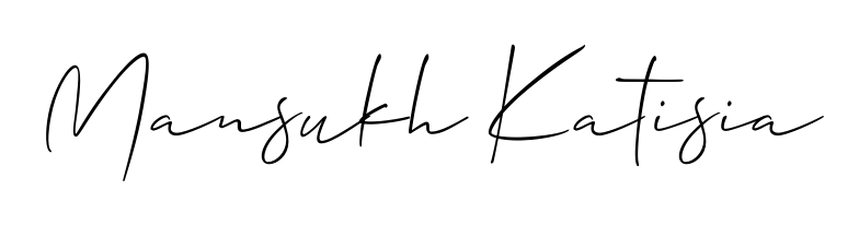 Get an exclusive digital autograph for Mansukh Katisia. The Allison_Script typeface captures the charm of real penmanship on paper. Mansukh Katisia signature style 2 images and pictures png