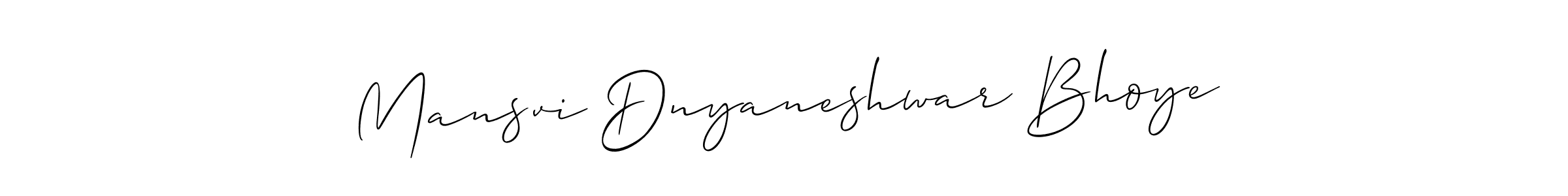 You can use this online signature creator to create a handwritten signature for the name Mansvi Dnyaneshwar Bhoye. This is the best online autograph maker. Mansvi Dnyaneshwar Bhoye signature style 2 images and pictures png
