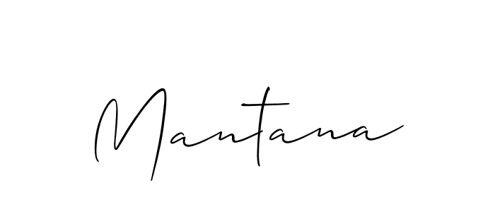 Best and Professional Signature Style for Mantana. Allison_Script Best Signature Style Collection. Mantana signature style 2 images and pictures png