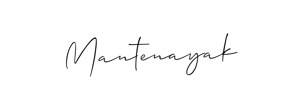 Also we have Mantenayak name is the best signature style. Create professional handwritten signature collection using Allison_Script autograph style. Mantenayak signature style 2 images and pictures png