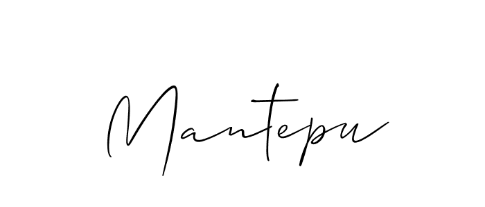 Make a beautiful signature design for name Mantepu. Use this online signature maker to create a handwritten signature for free. Mantepu signature style 2 images and pictures png