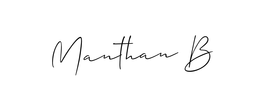 Check out images of Autograph of Manthan B name. Actor Manthan B Signature Style. Allison_Script is a professional sign style online. Manthan B signature style 2 images and pictures png