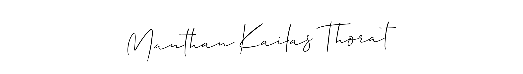 You can use this online signature creator to create a handwritten signature for the name Manthan Kailas Thorat. This is the best online autograph maker. Manthan Kailas Thorat signature style 2 images and pictures png