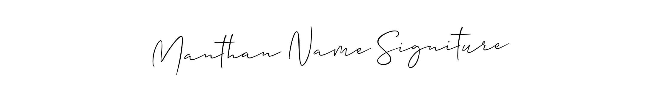 How to Draw Manthan Name Signiture signature style? Allison_Script is a latest design signature styles for name Manthan Name Signiture. Manthan Name Signiture signature style 2 images and pictures png