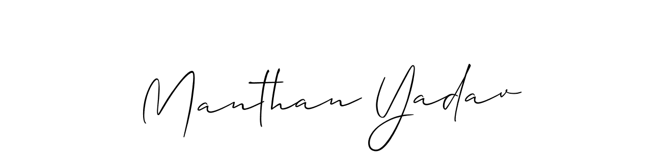 Here are the top 10 professional signature styles for the name Manthan Yadav. These are the best autograph styles you can use for your name. Manthan Yadav signature style 2 images and pictures png