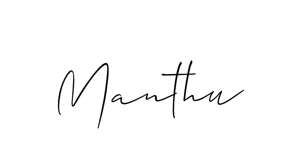 Also You can easily find your signature by using the search form. We will create Manthu name handwritten signature images for you free of cost using Allison_Script sign style. Manthu signature style 2 images and pictures png