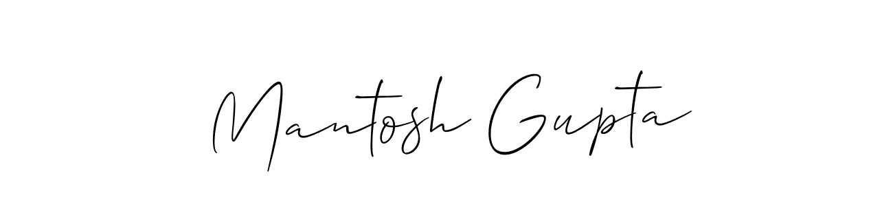 You can use this online signature creator to create a handwritten signature for the name Mantosh Gupta. This is the best online autograph maker. Mantosh Gupta signature style 2 images and pictures png