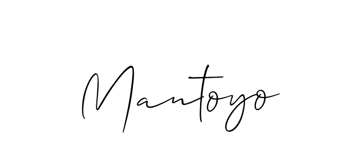 Mantoyo stylish signature style. Best Handwritten Sign (Allison_Script) for my name. Handwritten Signature Collection Ideas for my name Mantoyo. Mantoyo signature style 2 images and pictures png