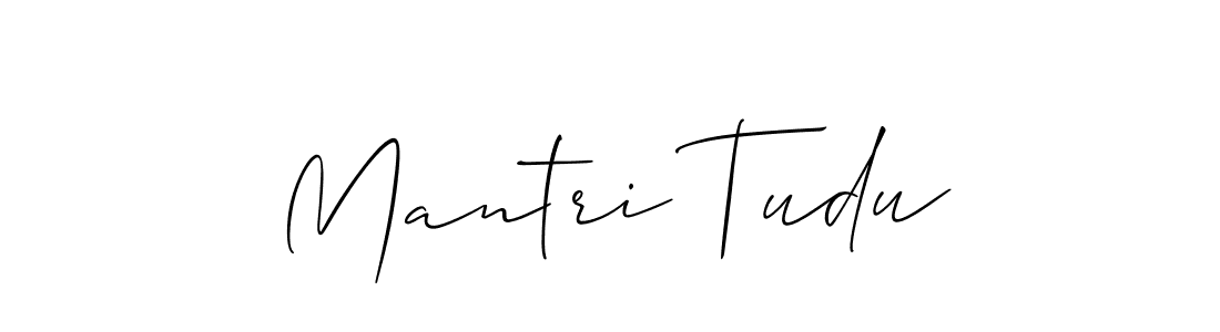 Make a beautiful signature design for name Mantri Tudu. Use this online signature maker to create a handwritten signature for free. Mantri Tudu signature style 2 images and pictures png