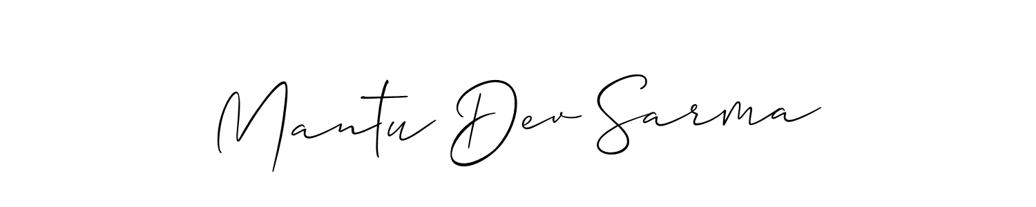 Similarly Allison_Script is the best handwritten signature design. Signature creator online .You can use it as an online autograph creator for name Mantu Dev Sarma. Mantu Dev Sarma signature style 2 images and pictures png