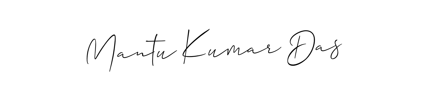 Create a beautiful signature design for name Mantu Kumar Das. With this signature (Allison_Script) fonts, you can make a handwritten signature for free. Mantu Kumar Das signature style 2 images and pictures png