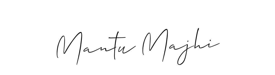 How to make Mantu Majhi signature? Allison_Script is a professional autograph style. Create handwritten signature for Mantu Majhi name. Mantu Majhi signature style 2 images and pictures png