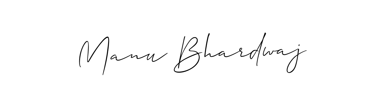 Also You can easily find your signature by using the search form. We will create Manu Bhardwaj name handwritten signature images for you free of cost using Allison_Script sign style. Manu Bhardwaj signature style 2 images and pictures png