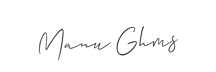 You can use this online signature creator to create a handwritten signature for the name Manu Ghms. This is the best online autograph maker. Manu Ghms signature style 2 images and pictures png