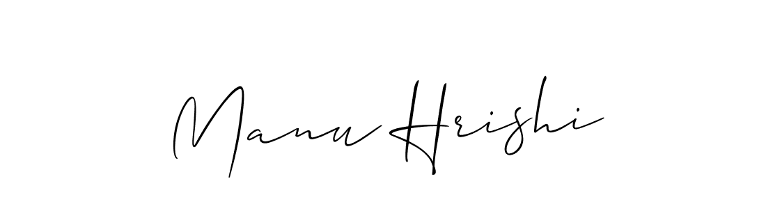 See photos of Manu Hrishi official signature by Spectra . Check more albums & portfolios. Read reviews & check more about Allison_Script font. Manu Hrishi signature style 2 images and pictures png