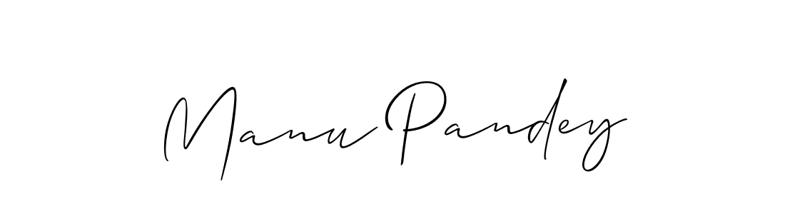if you are searching for the best signature style for your name Manu Pandey. so please give up your signature search. here we have designed multiple signature styles  using Allison_Script. Manu Pandey signature style 2 images and pictures png