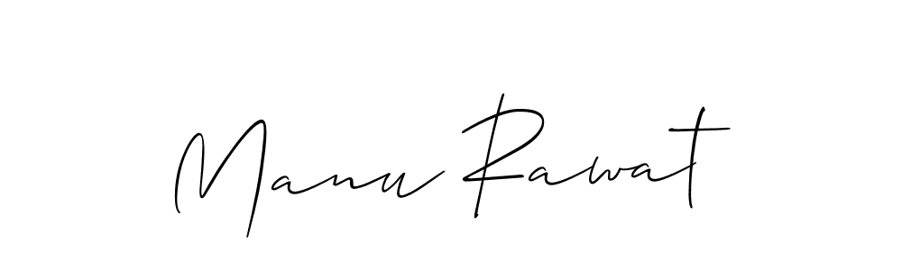 Also You can easily find your signature by using the search form. We will create Manu Rawat name handwritten signature images for you free of cost using Allison_Script sign style. Manu Rawat signature style 2 images and pictures png