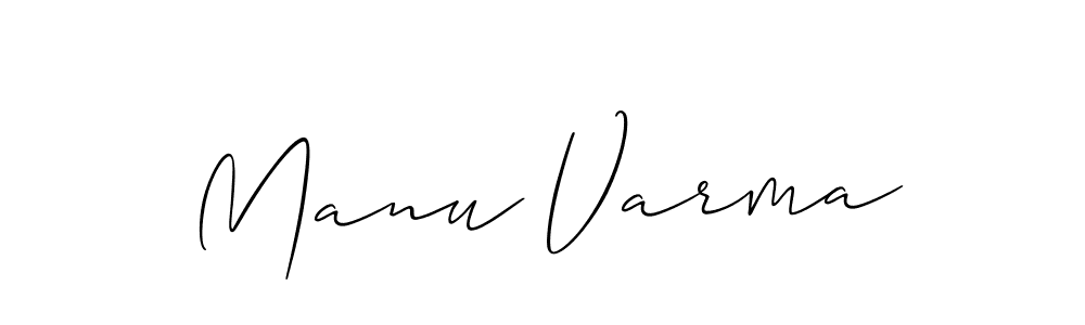 Make a beautiful signature design for name Manu Varma. Use this online signature maker to create a handwritten signature for free. Manu Varma signature style 2 images and pictures png