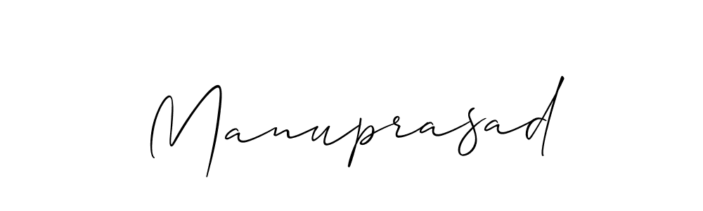 Also You can easily find your signature by using the search form. We will create Manuprasad name handwritten signature images for you free of cost using Allison_Script sign style. Manuprasad signature style 2 images and pictures png