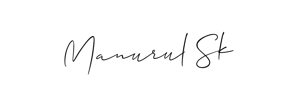 How to Draw Manurul Sk signature style? Allison_Script is a latest design signature styles for name Manurul Sk. Manurul Sk signature style 2 images and pictures png