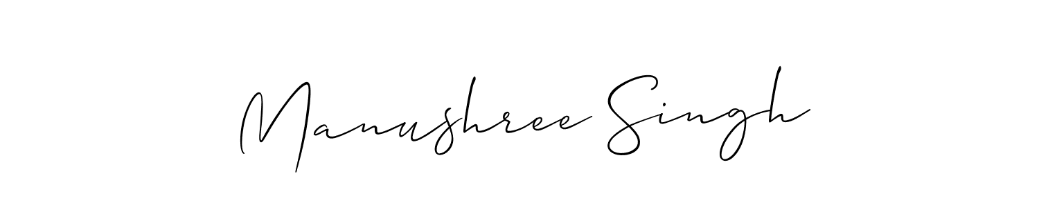 It looks lik you need a new signature style for name Manushree Singh. Design unique handwritten (Allison_Script) signature with our free signature maker in just a few clicks. Manushree Singh signature style 2 images and pictures png
