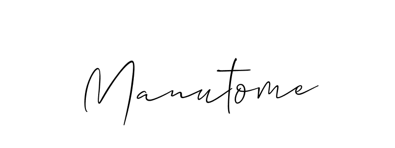 Make a beautiful signature design for name Manutome. Use this online signature maker to create a handwritten signature for free. Manutome signature style 2 images and pictures png