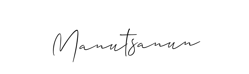 Once you've used our free online signature maker to create your best signature Allison_Script style, it's time to enjoy all of the benefits that Manutsanun name signing documents. Manutsanun signature style 2 images and pictures png