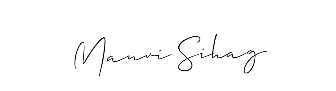 Also You can easily find your signature by using the search form. We will create Manvi Sihag name handwritten signature images for you free of cost using Allison_Script sign style. Manvi Sihag signature style 2 images and pictures png