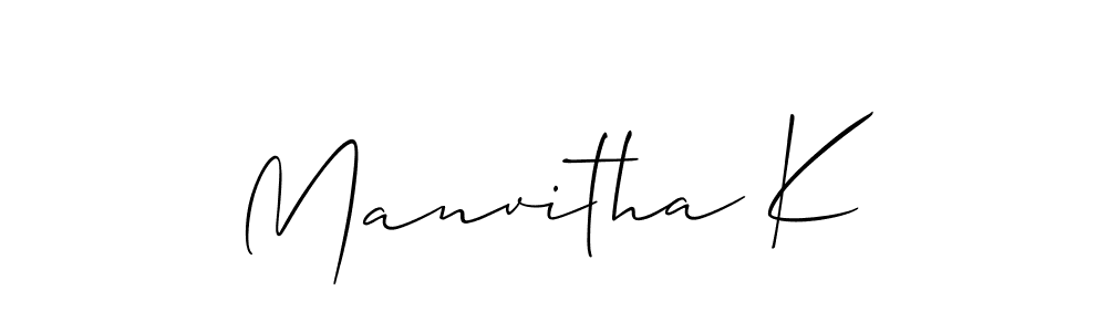 See photos of Manvitha K official signature by Spectra . Check more albums & portfolios. Read reviews & check more about Allison_Script font. Manvitha K signature style 2 images and pictures png